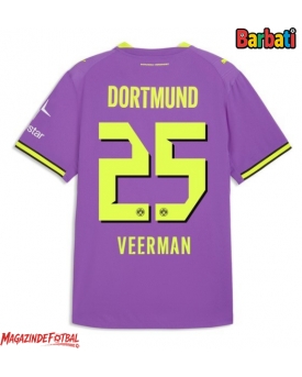 Borussia Dortmund Joey Veerman #25 Tricou Fotbal Replică 2026-27 Barbati Treilea Borussia Dortmund Joey Veerman #25 Tricou Fotbal Replică 2026-27 Barbati Treilea